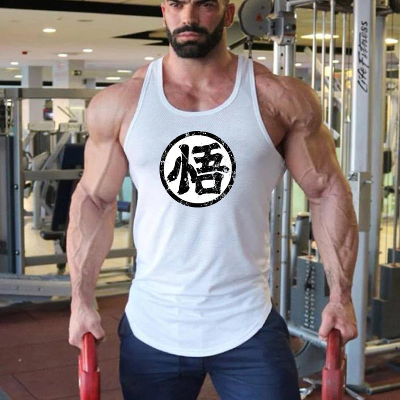 Économie de sport respirants à séchage rapide pour hommes, maillots de musculation coupe couvertes, ourlet arrondi, fibre précieuse, Y-Mesh, fitness musculaire